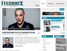 Tablet Screenshot of feedbackmag.com.br